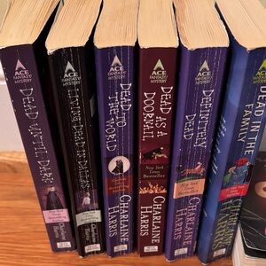 Charlaine Harris Fantasy Mystery Book Collection - Multicolor